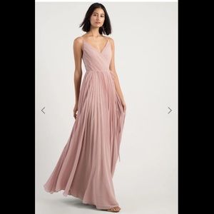 Jenny Yoo Kimi Dress Whipped Apricot